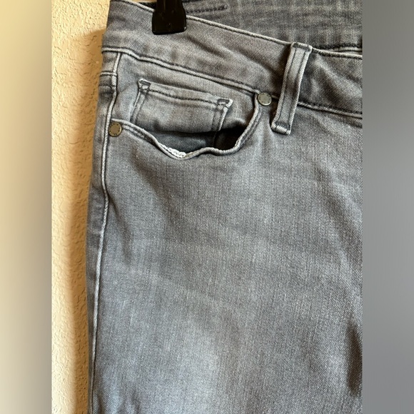 PAIGE Gray Verdugo Mid-Rise Ultra Skinny Jeans 30 - Picture 8 of 9
